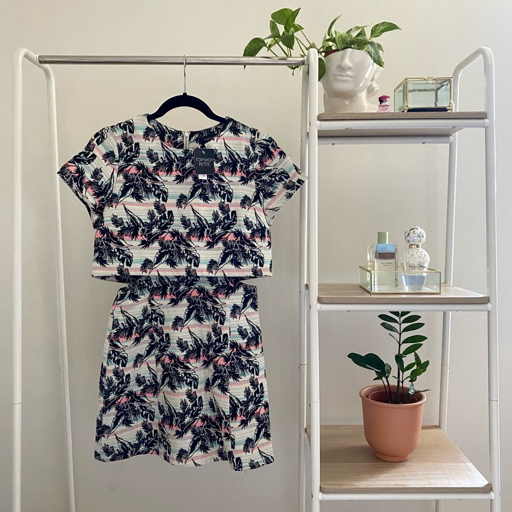Topshop Petite Skater Dress (NWT)